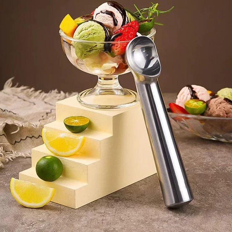 Ice Cream Scoops Ice Cream Spoon Digger Fruit Balls Cookie Spoons Yogurt Sorbet Scooper Home Kitchen Alloy Gadgets Accessories ice cream scoop