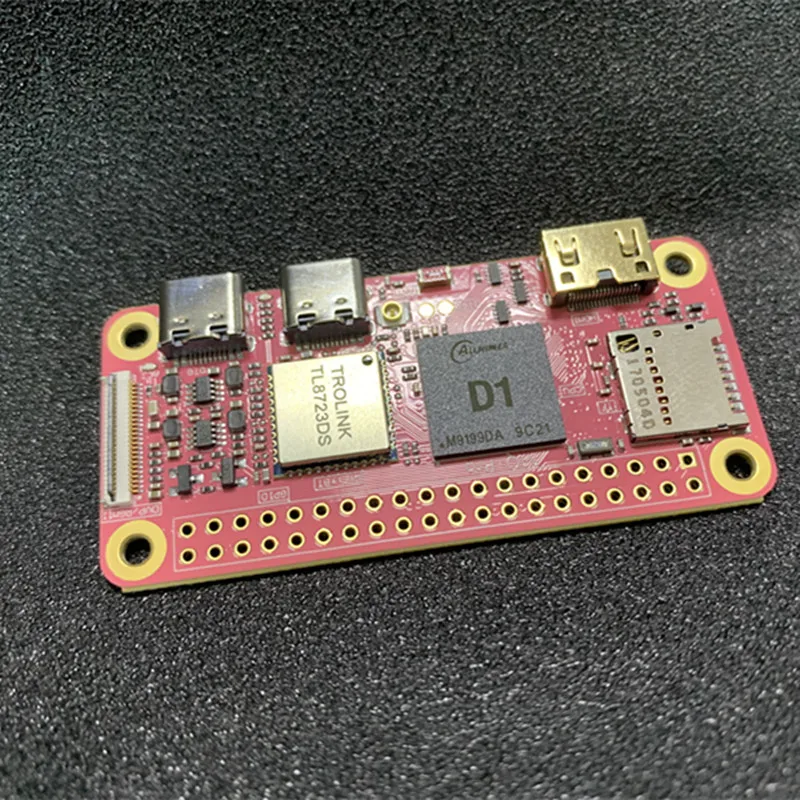 MangoPi MQ-Pro D1  RISC-V SBC 512MB/1GB RAM WiFi/BT  ũ V1.4 Allwinner D1 C906 RISC-V μ