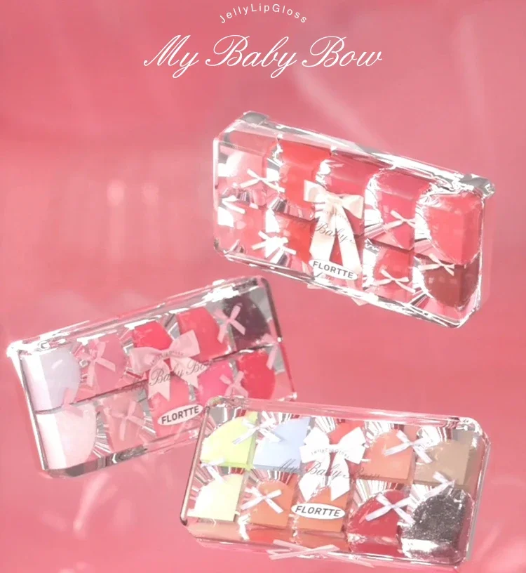 10-color jellylip gloss palette lipstick lip glaze lip makeup lip glaze lip gloss