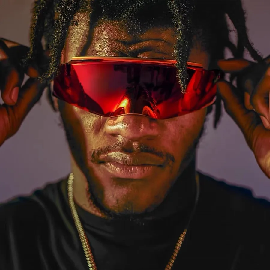 Fashion Sport Riding Goggle Luxury Brand Designer Occhiali Da Sole Senza Montatura Donna Per Uomo Occhiali Da Sole Punk Vintage Trend Fishing Shades