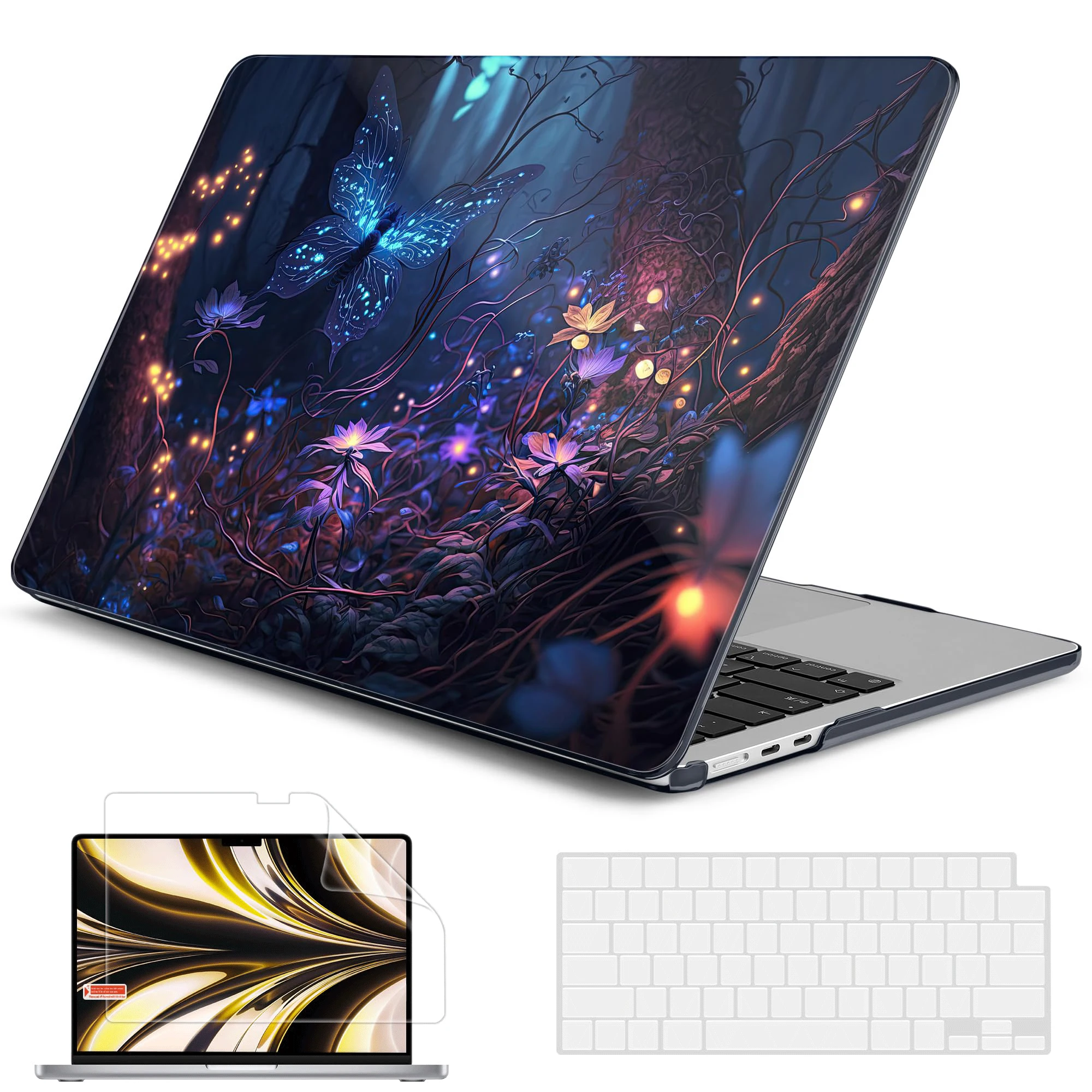 Custodia Per Macbook Pro 14 16 13 Pollici M3/M2/M1 Pro/Max Chip Case A2991 A2780 A2485 A2442 A2779 A2992 (2023 2022 2021) Per Macbook