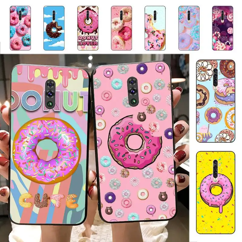 Sweet Dessert Food Donut Phone Case Per Vivo Y91C Y11 17 19 17 67 81 Oppo A9 2020 Realme C3