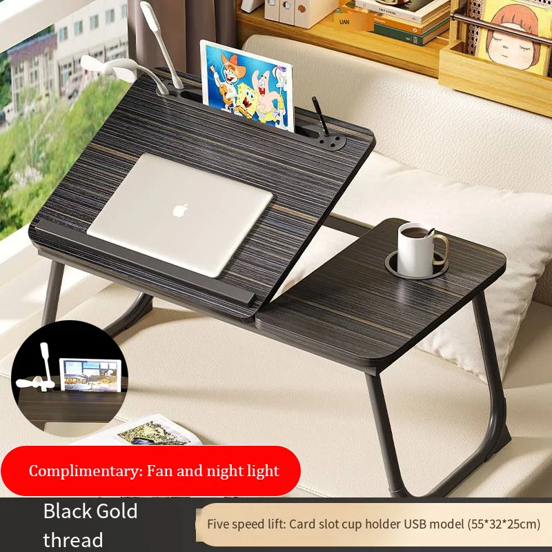 Laptop Desk for Bed or Couch, Lap Desk, Woking in Bed Desk, Home Office Desks, Breakfast Tray, Desk with Cup Holder