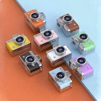 Mini Retro Camera Keychain Camera 1.47Inch Flip Screen Digital Camera HD Pocket Camera for Kids Adults Birthdays Gift Mini Cam