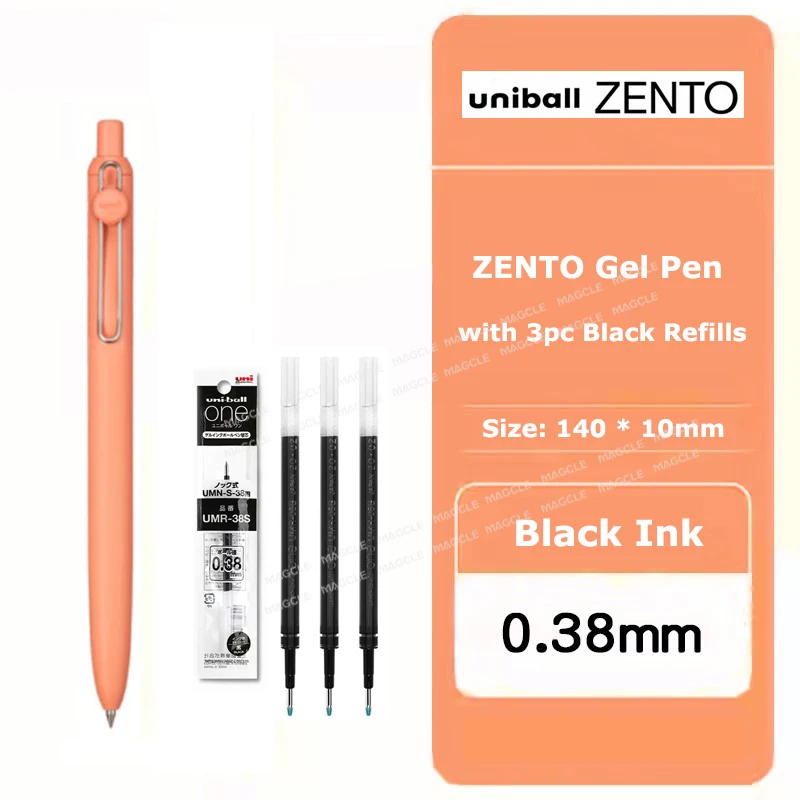 Eco-Friendly Water-Based Gel Pen with Stylish Barrel and Long-Lasting Grip