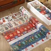 20 rolls Christmas Washi Tape Set Santa Clause Dcorative Tape (3 rolls Bronzing Tape) Scrapbooking Journaling Supplies 1