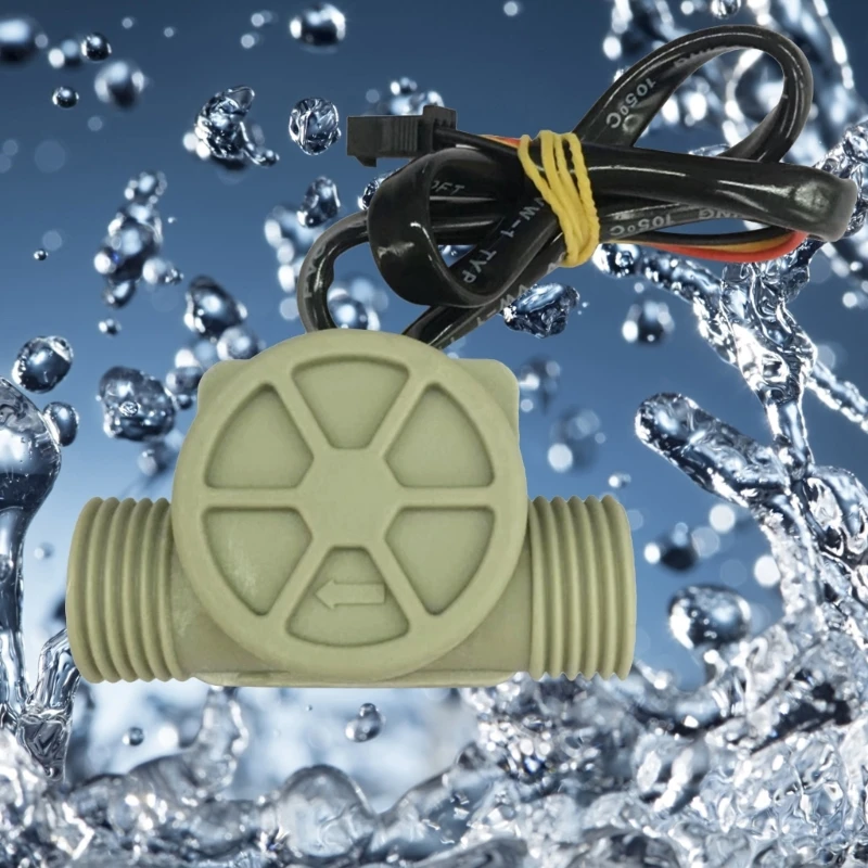 Convenient DN15 1-30L/min Water Flow Sensor Water Controller Switch 1.25" 32mm