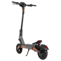 Trottinette Électrique Pliable Kukirin G2 2026 Améliorée, Moteur 800W, Batterie 48V 15.6Ah, Pneus 10 Pouces, Vitesse Max 45km/h, Autonomie 55km, Écran Tactile, Frein à Disque, Système 7 Lumières, Pneus Tubeless, Conquiert Plusieurs Terrains, Pliage Rapide, Conception Légère, Intelligent 3
