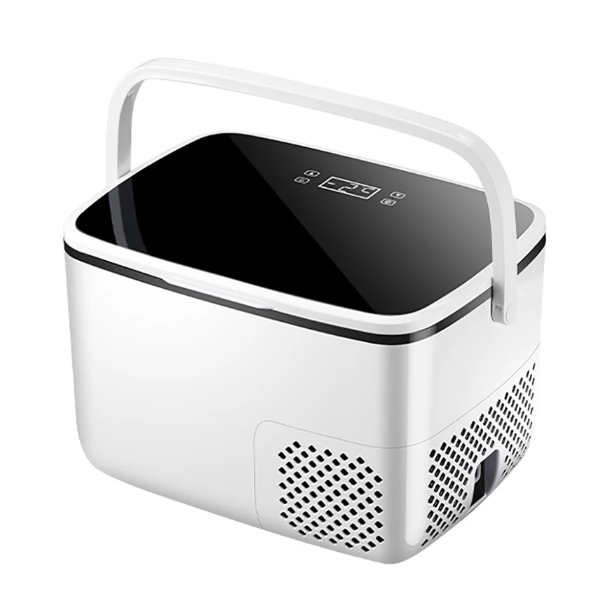 מקרר רכב קומפרסור 18 ליטר למקרר רכב משאית 12V24V מקרר ביתי קטן מהיר