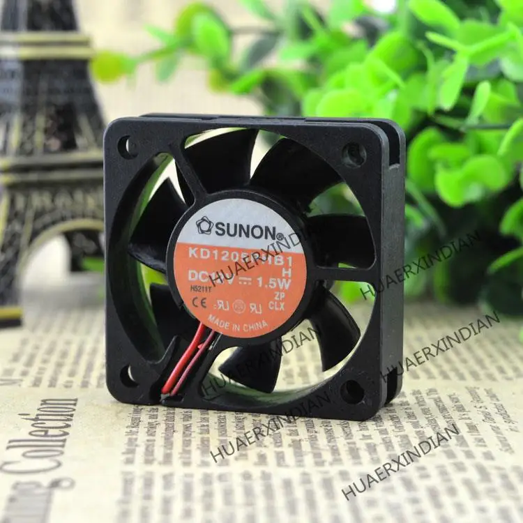 

New 5CM 12V 1.5W KD1205PHB1 5015 Cooling Fan Assembly Kit