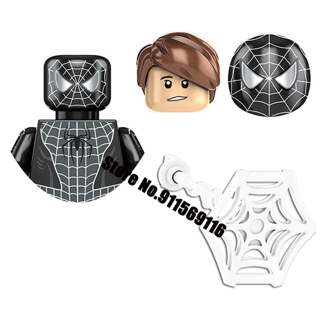 Brand DISNEY Green Goblin Mysterio Doctor Octopus Building Blocks Doctor Strange Sandman Electro Action Figure Kid Toy Bricks M-KF1646