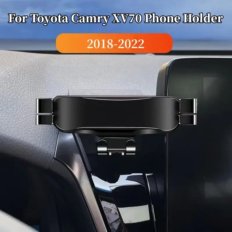 Автомобильный держатель для телефона для Toyota Camry 2006-2022, кронштейн для стайлинга, подставка для GPS, поворотные Аксессуары для мобильных телефонов