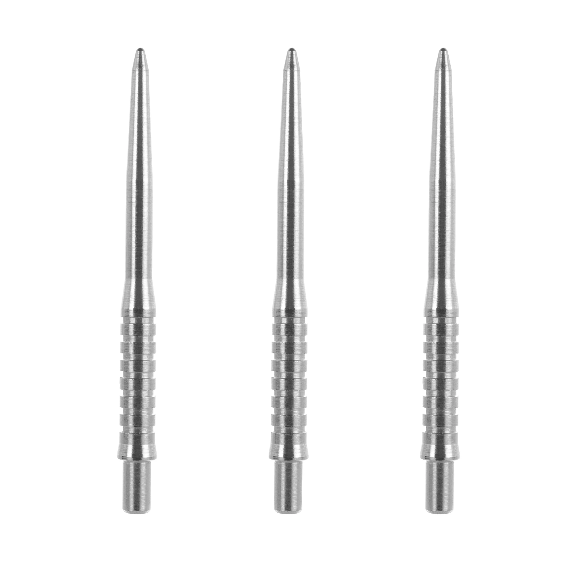Pointes Fléchettes Acier Pack De 3 - 30mm, Surface Texturée, Remplacement Pour Jeu De Fléchettes