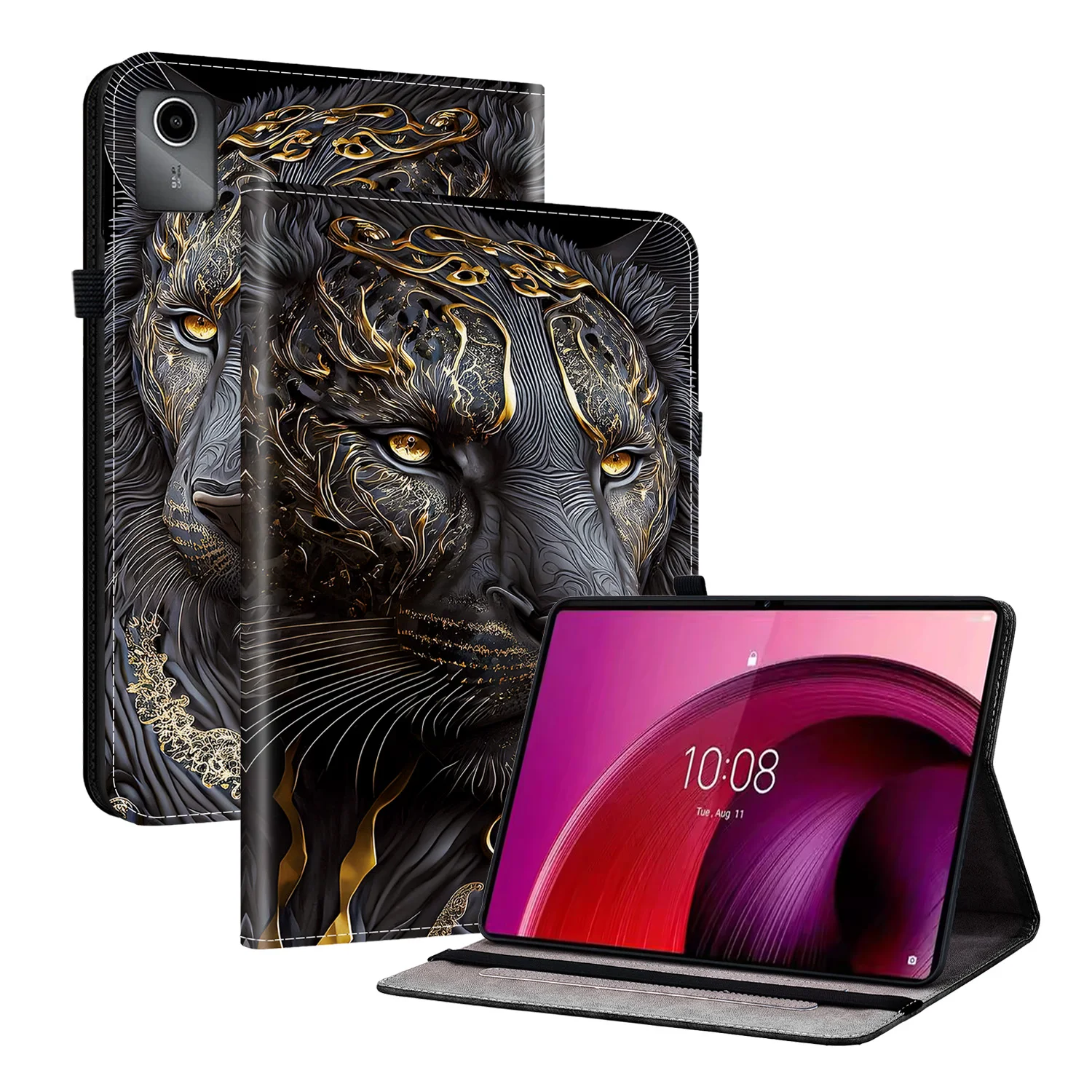 Premium Leather Tablet Case with Multi-Model Compatibility, Durable and Stylish Protection