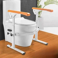 Disability Assistance Equipment Toilet Armrest,Elderly Mobility Aids Help Safety Handrail,Anti Slip Foldable Toilet Seat Bracket 1