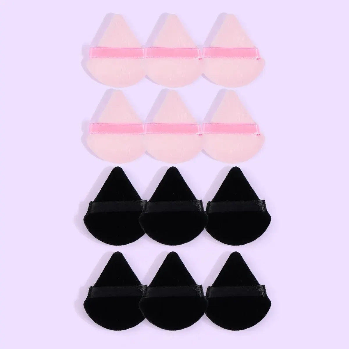 12 pcs Black Pink