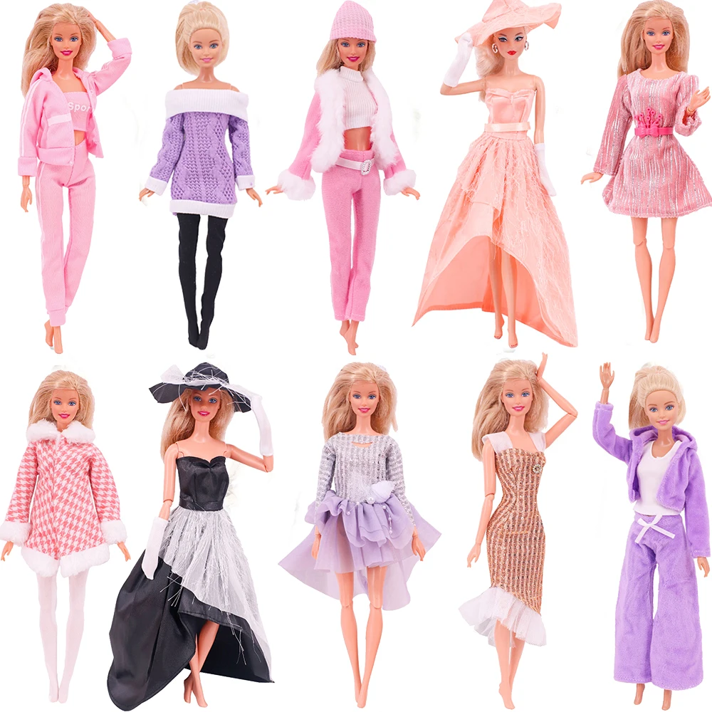 

New Doll Clothing,Barbies Doll Clothing,Upper Pants,Fashion Coats,Doll Accessories,Handmade Clothing,Hat,Pants,Girls' Toys,Gift