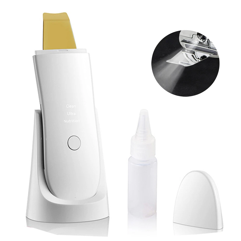Ultrasonic Cleaner Face Scrubber Peeling Shovel Facial Pore Blackhead