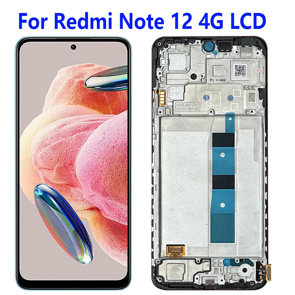 AMOLED OEM 6,67 pour Xiaomi Redmi Note 12 5G écran tactile remplacement