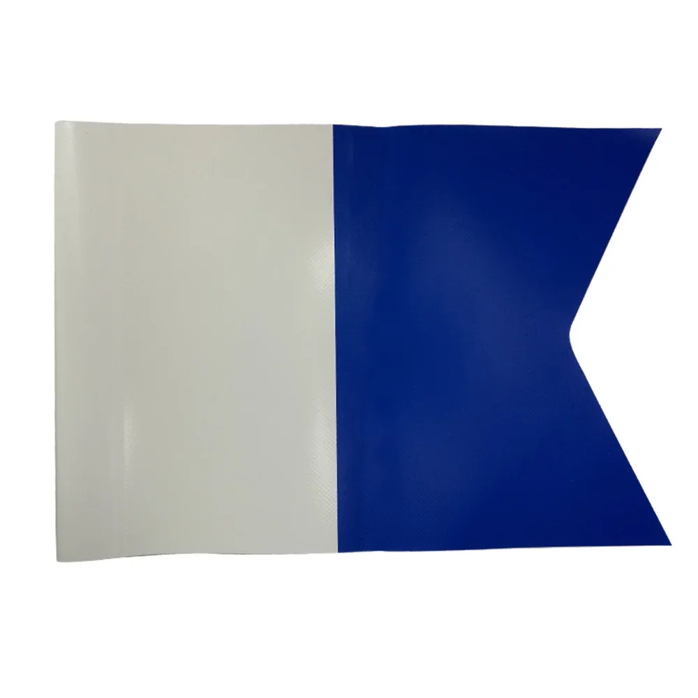 Waterproof PVC Alpha Flag Scuba Diving Flag International Divier Down Flag Surface Marker Flag Diving Flag Accessory 3
