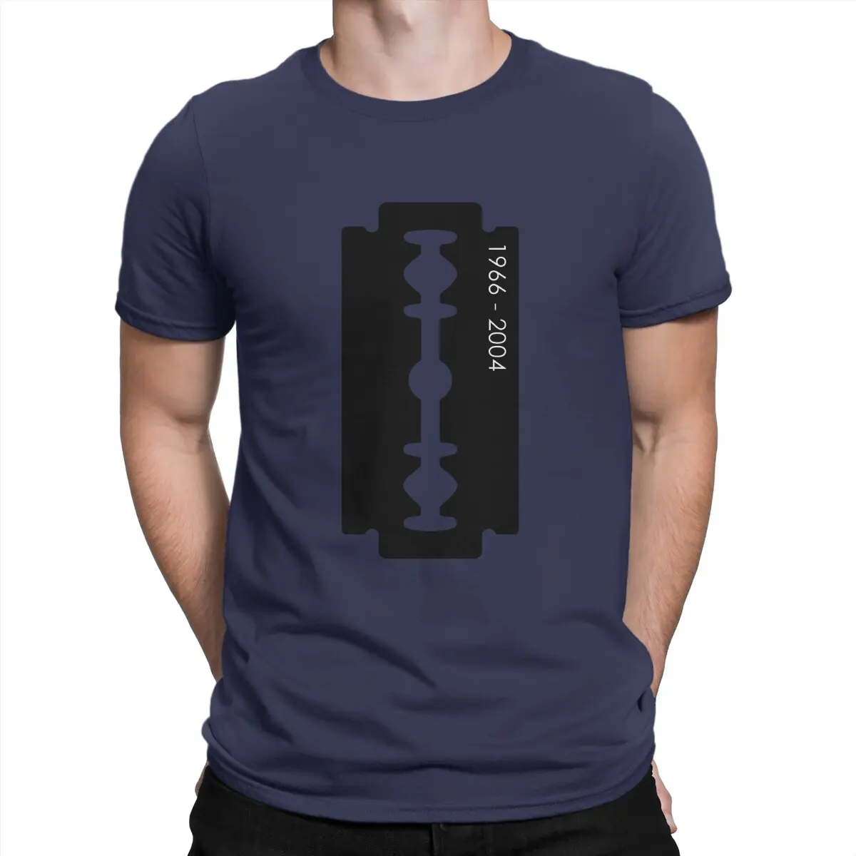 thumbnail image 1 of Camiseta de hombre con cuello redondo y manga corta de Dimebag Darrell, ideal como regalo de humor., 1 of 7
