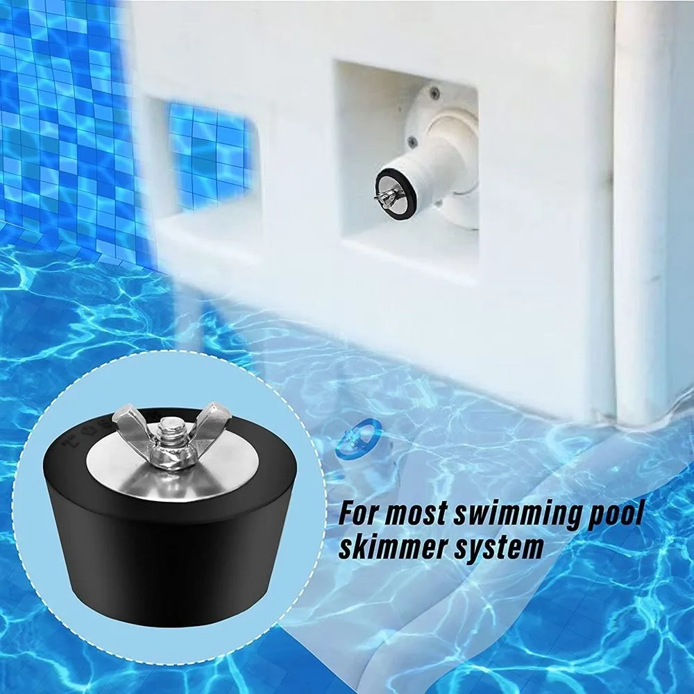 Pool Winterizing Plug Rubber Swimming Pool Leak Proof Winter Expansion Plugs Outdoor Accessories Leak Detection