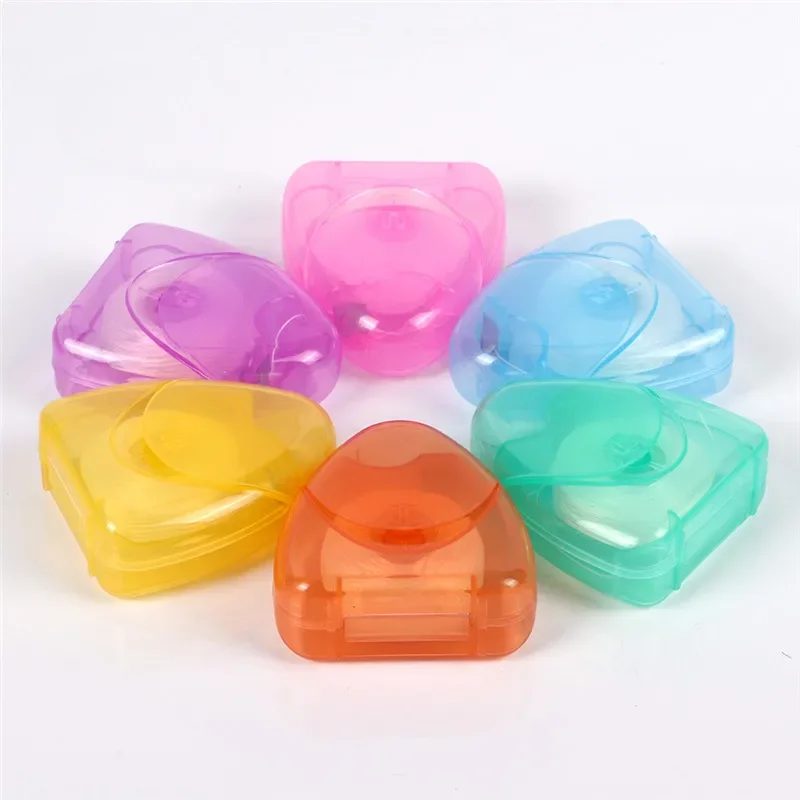 Dental Flosser Interdental Brush Teeth Stick Toothpicks Floss Pick Oral Hygiene 50M Micro Wax Peppermint flavor dental floss stick toothpick brush dental floss sticks dental floss
