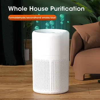 Desktop Air Purifier HEPA Filtered Air Purified Air with Fragrance Negative Ion Purifier with Aromatherapy function 4