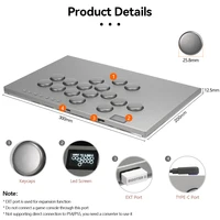 Haute42 Aluminium Alloy Hitbox Leverless Controller Stickless Arcade Stick For PC/PS4/PS5 Hitbox Fighting Arcade Controller - Image 5