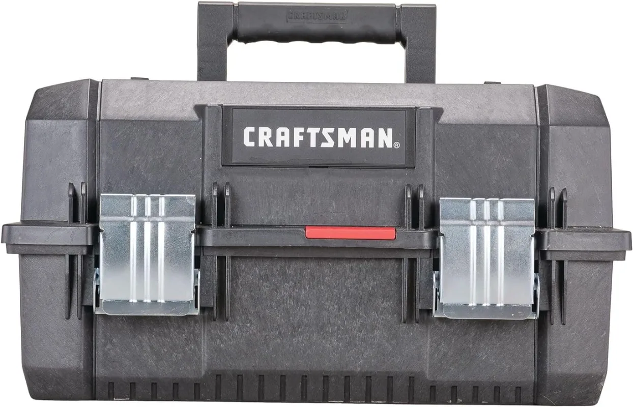 

Ящик для инструментов CRAFTSMAN, черный ящик для инструментов, 18 дюймов (CMST18001)