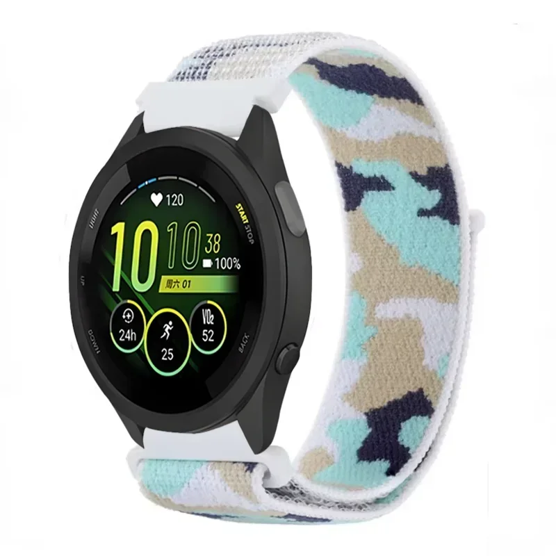Nylon Braided Loop Sport Bracelet Wristband - 20/22mm Strap