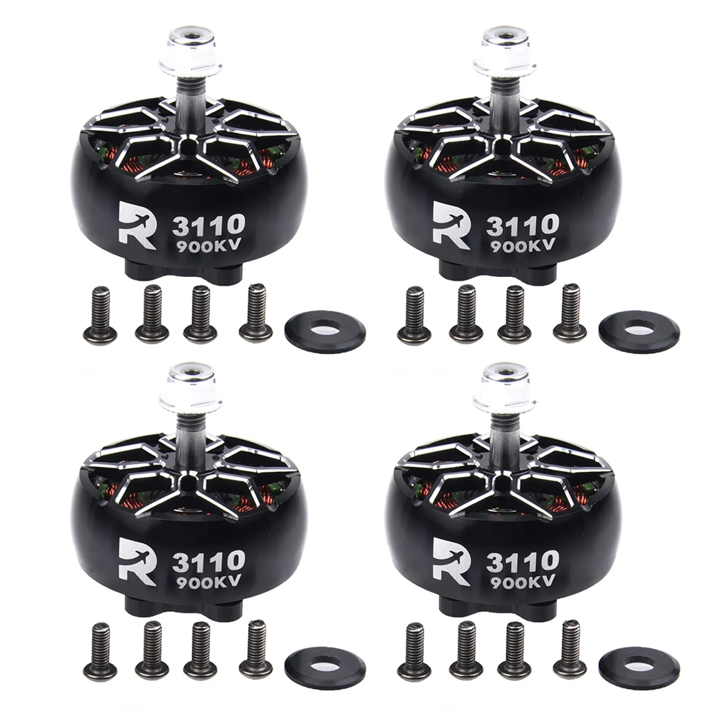 

Новый бесщеточный двигатель 3110 900KV 3-6S для RC FPV Mark4 APEX 9 дюймов 10 дюймов XL9 XL10 FPV гоночный Радиоуправляемый Дрон радиоуправляемая модель