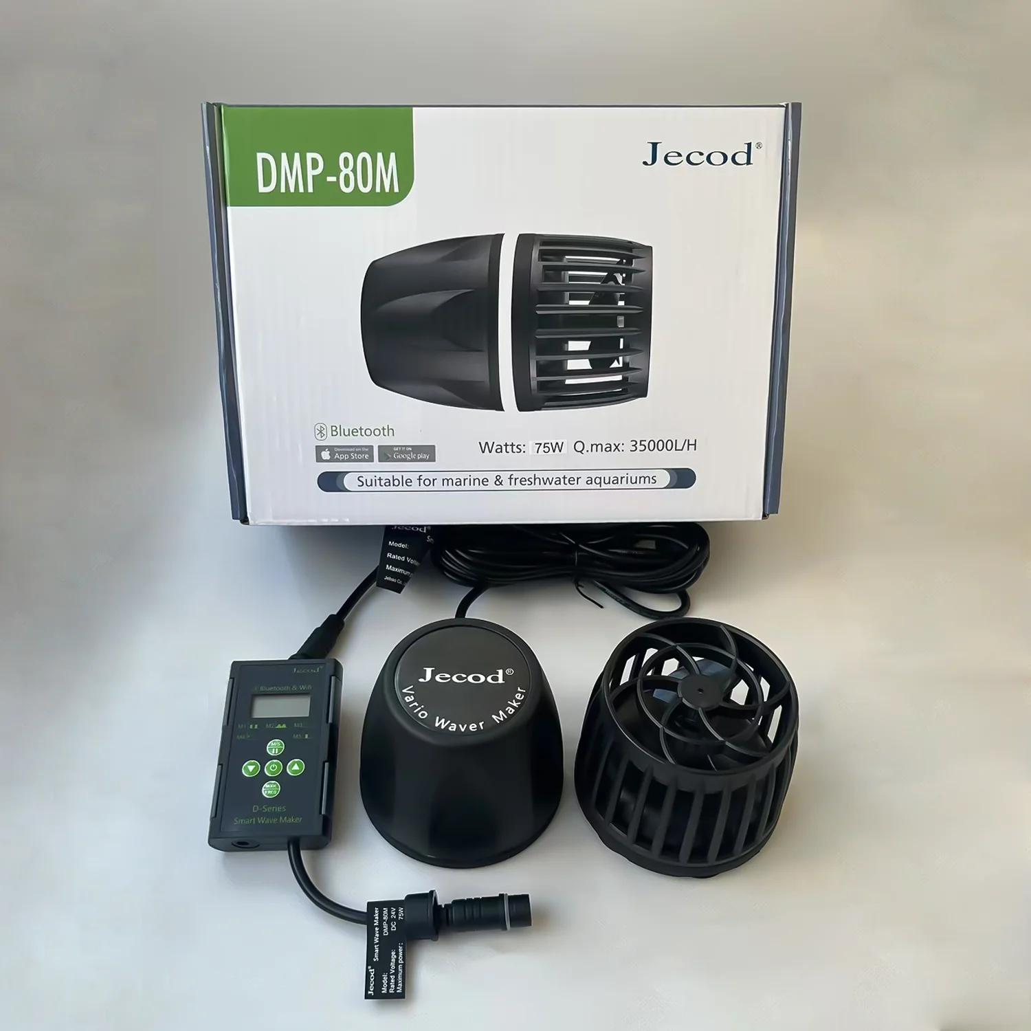Jecod Jebao DMP-30水流ポンプ Jecod DMP flow pumps (Bluetooth controlled) | Flow pumps & wavemakers