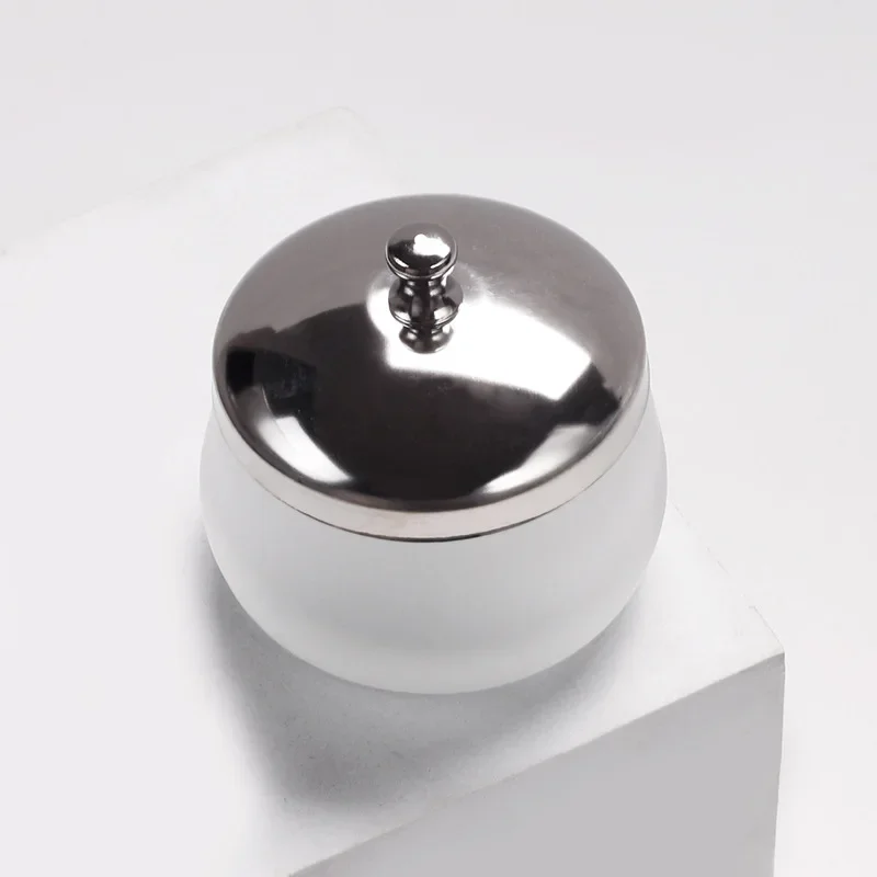 New Glass Powder Liquid Nail Cup Dish Lid Bowl Cup Holder Equipment Nail Art Tools Acrlic Kit Acrylic Powder Set