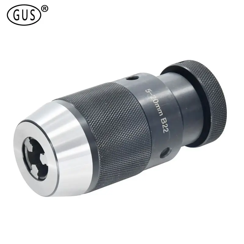 Drill Chuck B10 B12 B16 B18 B22 Keyless Milling Arbor Self Tighten Automatic Locking drill chuck