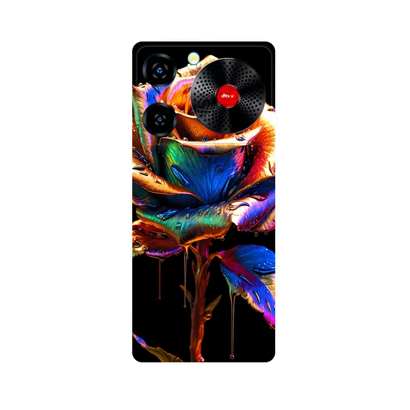 Nubia Music Case - Funny Cute Silicone Soft Back with Shockproof Bumper