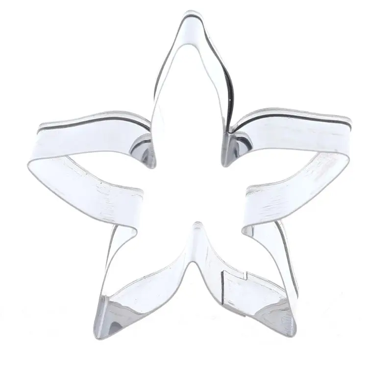 

11 Pieces Fondant Cutter Stainless Steel Rose Shaped for Fondant Biscuit Sugar