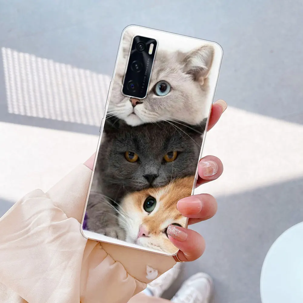 Clear Soft Silicone Phone Case - Transparent Protective Cover