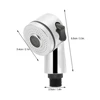 G1/2 Interface Shower Head Water Saving Shampoo Hair Salon Shower Head Accessory Side Switch Type Bathroom Accessories 6
