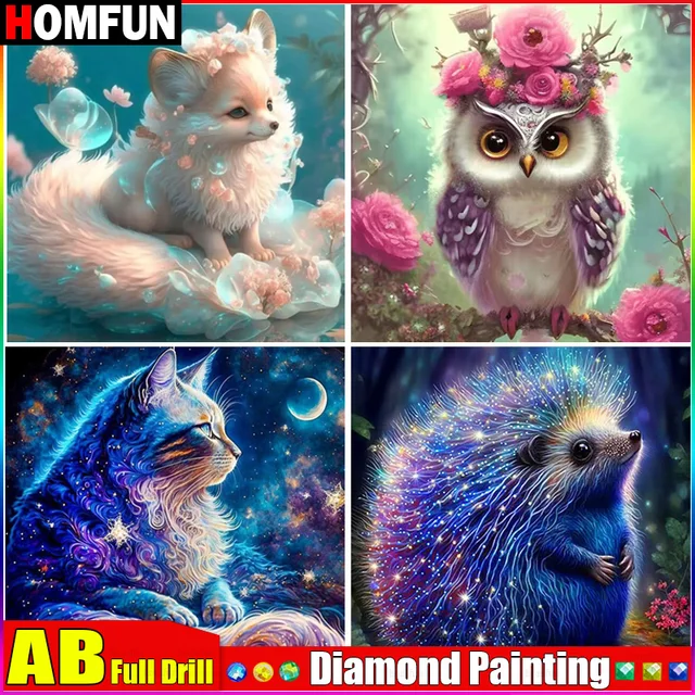 지혜와 행운을 불러오는 부엉이 십자수: 취미와 인테리어를 한 번에!