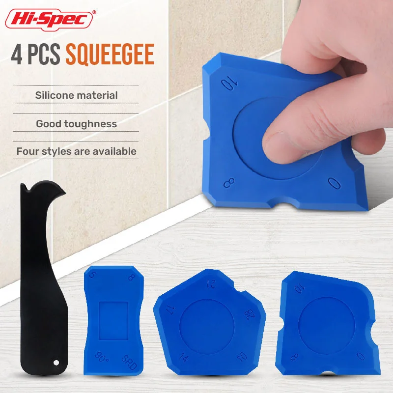 Kit Di Utensili Per Calafataggio In Silicone, Sigillante, Finitura, Raschietto Multifunzione Per Fughe, Cucina, Bagno, Serbatoio Dell'acqua, Fines | Leroy Merlin - Foto 3