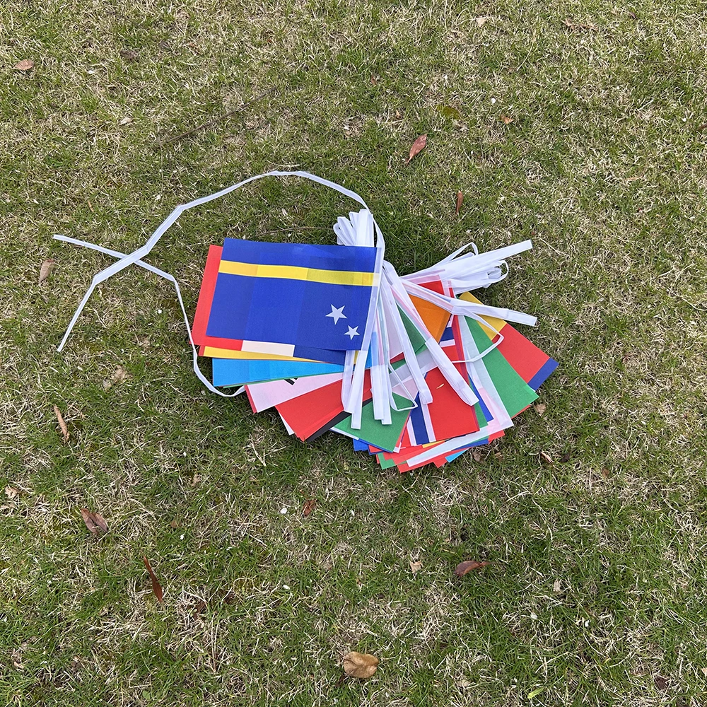 2026 Football Cup Flag 14x21cm Small World Flag Hanging Flag Bar Store Supermarket Cup banner for decoration - Image 4