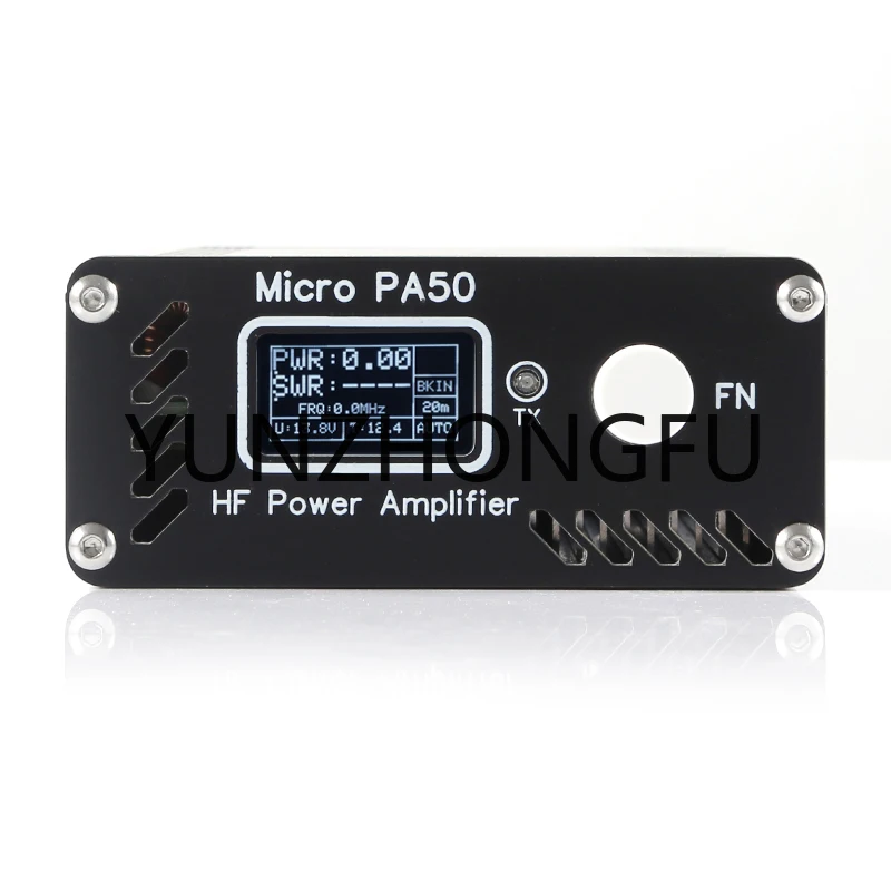

PA50 50W 3.5MHz-28.5MHz Intelligent Portable Shortwave HF Power Amplifier with Power / SWR Meter + Auto LPF Filter