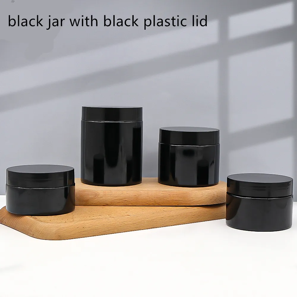 MAQA 6 pz Contenitori plastica con coperchio da 250 a 1000 ml, barattoli ermetici per alimenti, barattoli con tappo a vite in alluminio 250 ML