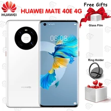 Original Huawei Mate 40E 4G Mobile Phone 6.5 Inches 8GB RAM 128GB ROM Kirin 990E Octa Core HarmonyOS 2.0 4200mAh NFC Smartphone