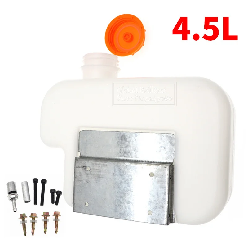 Bidón Combustible 4.5L Plástico - Depósito Portable Para Gasóleo, Agua, Aceite, Uso En Barcos Y Vehículos