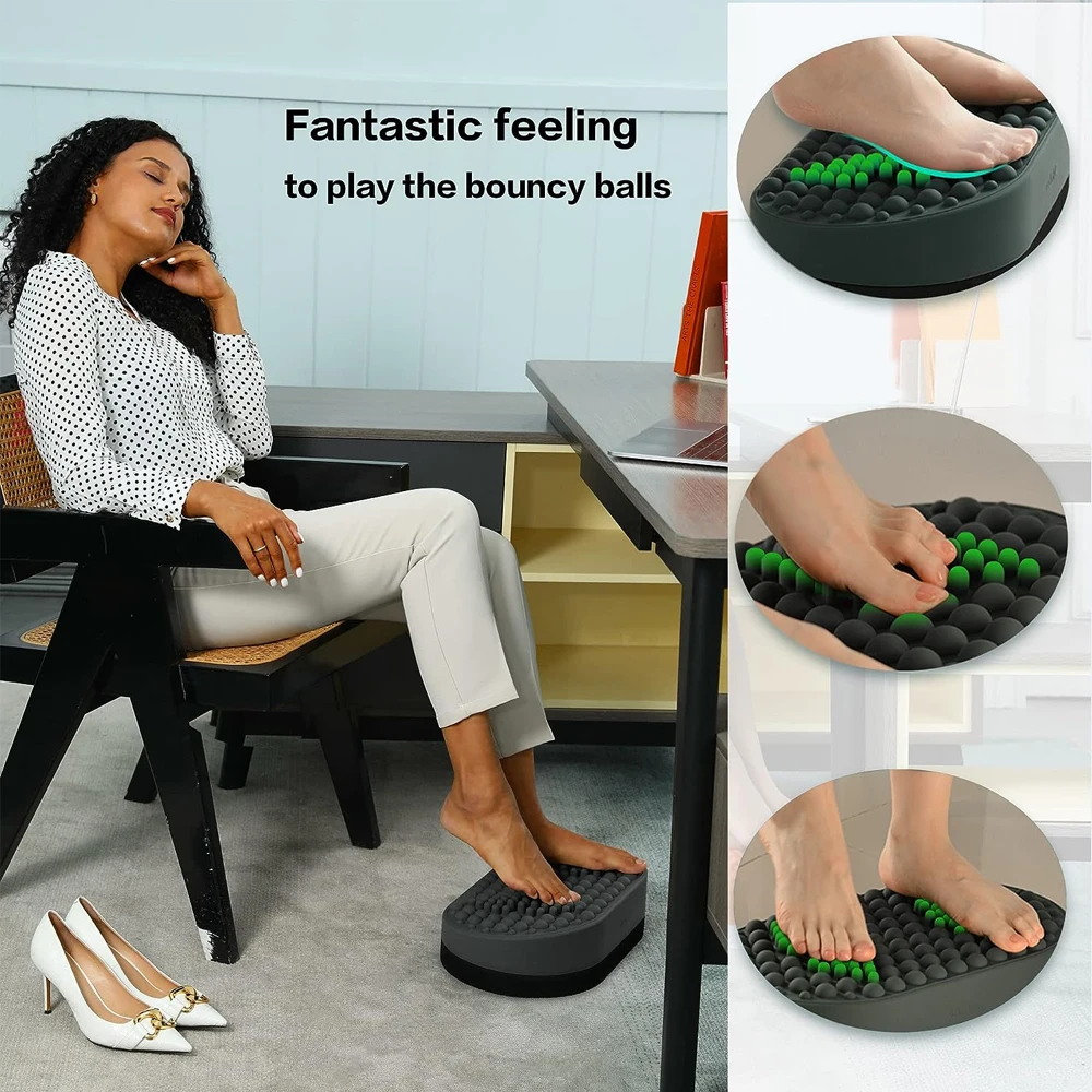 Foot Rest Under Desk for Office,Foot Stool Under Desk for Gaming  Chair,Ergonomic Under Desk Foot Rest for Back & Hip Pain Relief - AliExpress