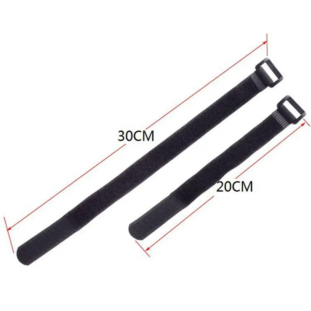 2Pcs Fishing Rod Tie Holders Straps Adhesive Bike Tie Straps Nylon Hook and Loop Strap Bicycle Handlebar Seatpost