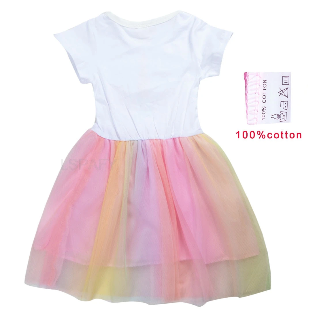 Vestido De Tutú De Paw Patrol SKYE Para Cumpleaños - Personalizable Con Nombre, Tallas 1T A 7, Algodón Y Tul