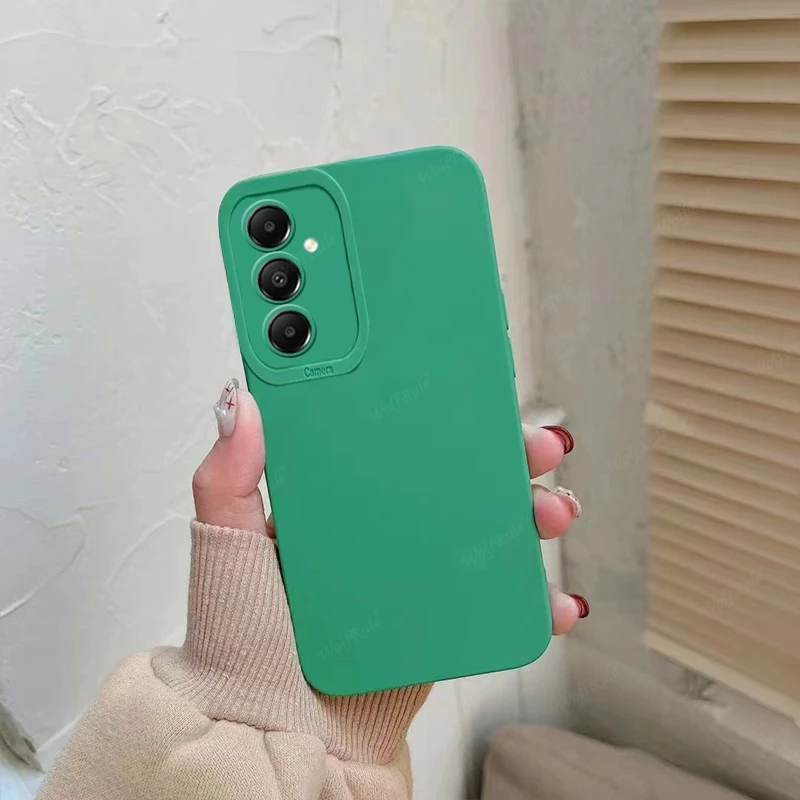 Samsung Galaxy A15 Shockproof TPU Case with Camera Protector - Soft, Colorful Back Cover